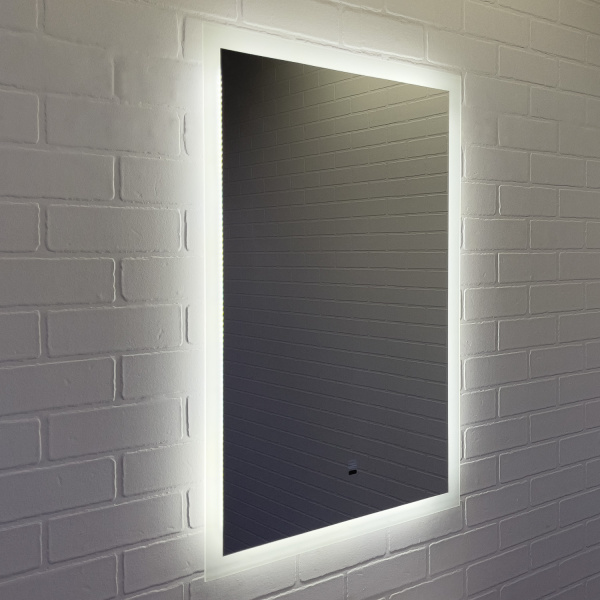 Зеркало с подсветкой, сенсорным выключателем Comforty Эдельвейс 65 00-00014153 фото