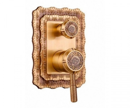 Душевая система скрытого монтажа Zorg Antic A 104DS-BR фото