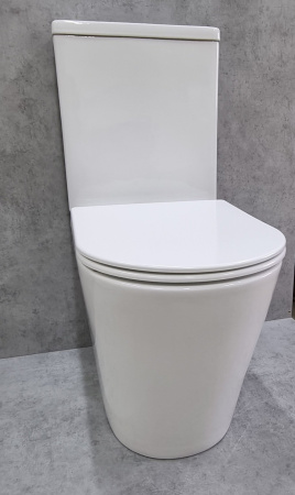 Унитаз напольный CeramaLux NS-2178 с сиденьем soft close фото