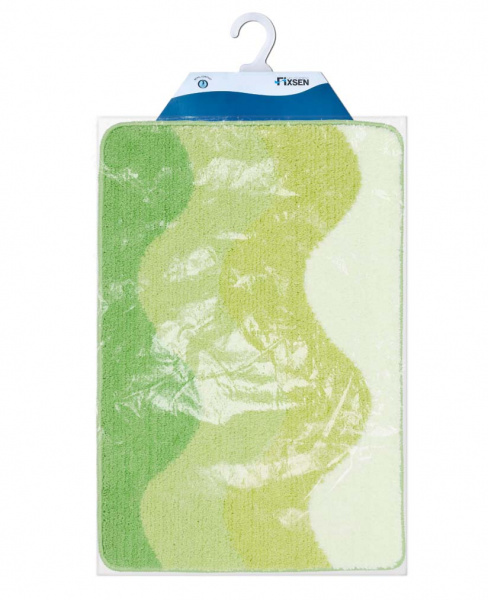 Коврик для ванной комнаты Fixsen Pepe FX-2751F зеленый фото