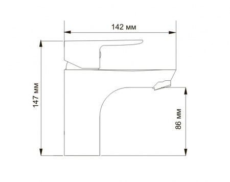 Смеситель для раковины WasserKRAFT Leine 3503 фото