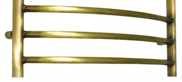 Полотенцесушитель водяной Domoterm Калипсо П9 (500х700) (бронза) фото