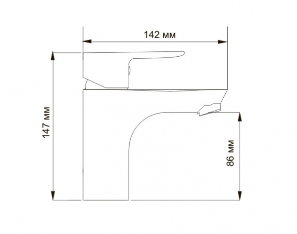 Смеситель для раковины WasserKRAFT Leine 3503 фото