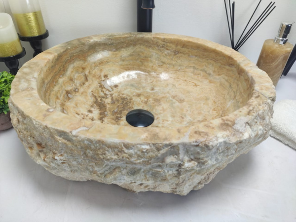 Раковина из оникса Indo Erozy Maluku EO-00044 фото