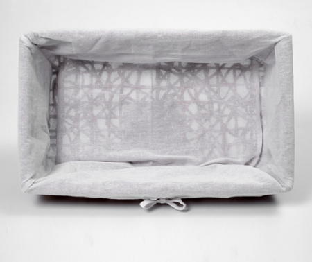 Корзина для ванной комнаты WasserKRAFT Exter WB-160-L фото