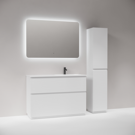 Тумба под раковину Sancos Folk Floor FL120FRW белая фото