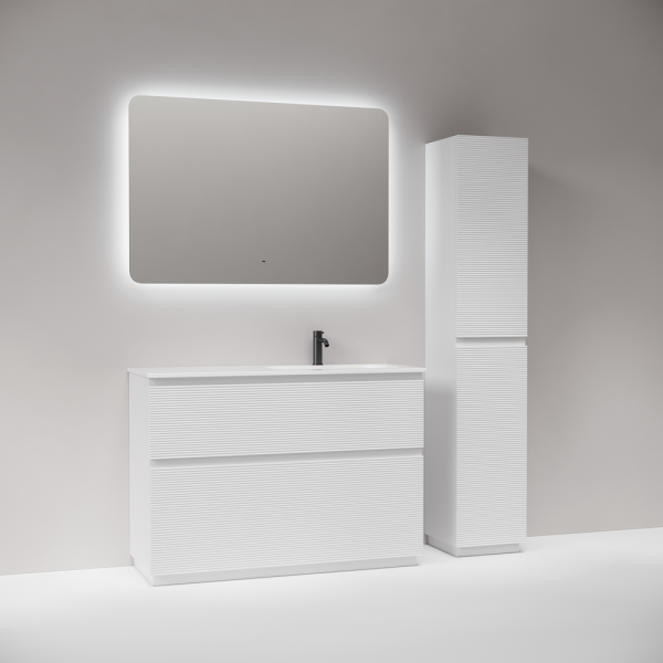 Тумба под раковину Sancos Folk Floor FL120FRW белая фото