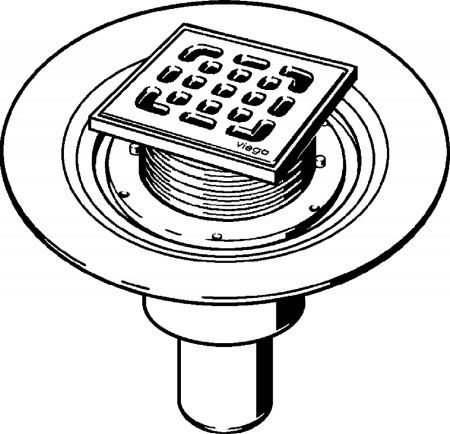 Душевой трап Viega Advantix 557201 фото