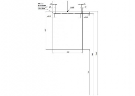Зеркало-шкаф Aquanet Рондо 70 00189161 фото