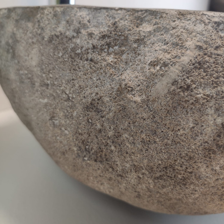 Накладная раковина из речного камня RS0933 (50*35*15) фото