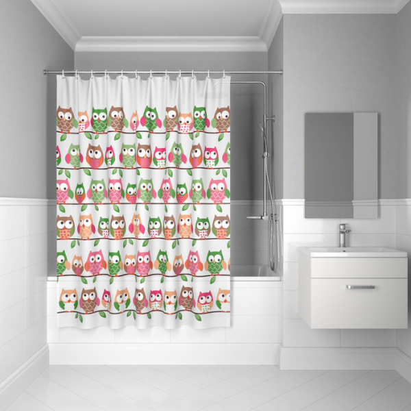 Текстильная шторка для ванной комнаты 180*180 Iddis Promo P27PV11i11 фото