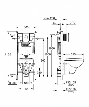 Комплект Grohe Solido 4 в 1 39398000 фото