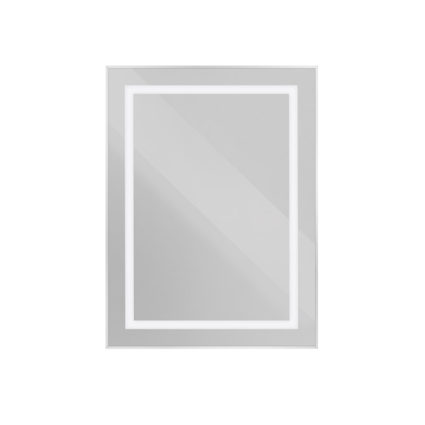 Зеркало с подсветкой и сенсорным выключателем BelBagno SPC-KRAFT-600-800-SENS-AL 60x80 сатин фото
