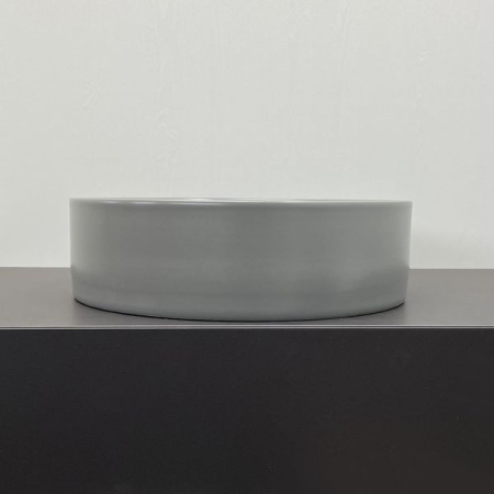 Накладная раковина Comforty 9110MH 00-00007628 39x39 светло-серая матовая фото