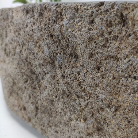 Накладная раковина из речного камня RS01484 (56*37*15) фото