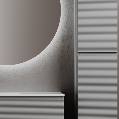 Тумба под раковину Sancos Folk FL100LES Ergraut soft фото