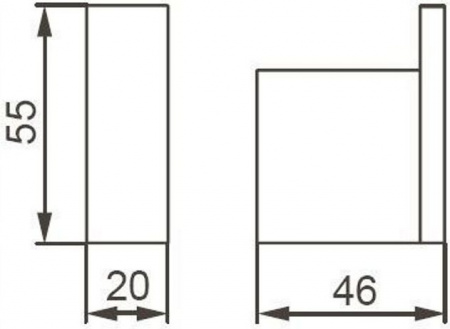 Крючок для полотенец Aquanet 5600 5682MB фото