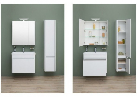 Тумба с раковиной Aquanet Вилора 80 00212583 фото