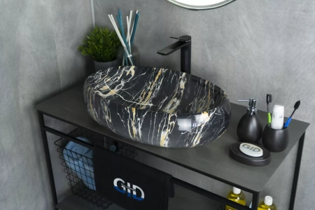 Накладная раковина GID MNC163 59х40 фото