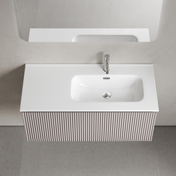 Тумба под раковину Sancos Snob R 1.0 SNR1.0100RSM Doha Soft фото