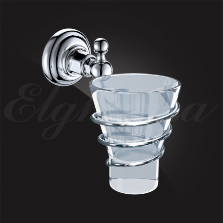 Стакан для зубных щеток Elghansa Praktic Chrome PRK-413 фото