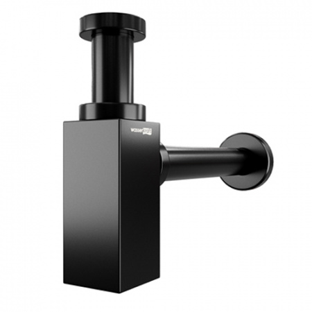 Сифон для раковины WasserKRAFT Abens A169 черный фото