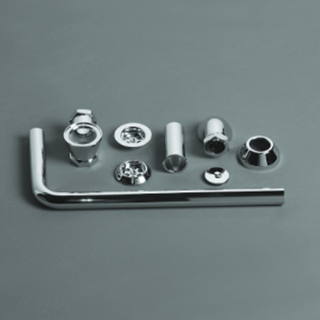 Наружний слив перелив для ванн Simas 120017 cr хром фото