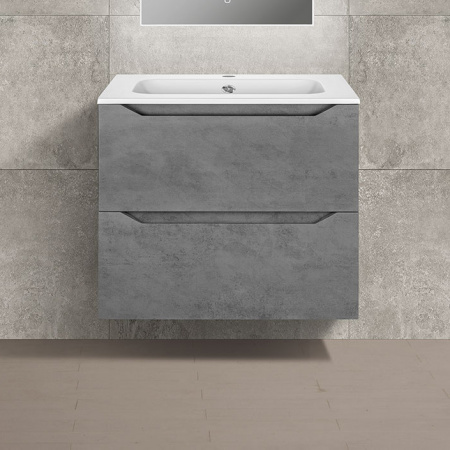 Тумба под раковину Vincea Norma VMC-2N600BT 60 см бетон фото
