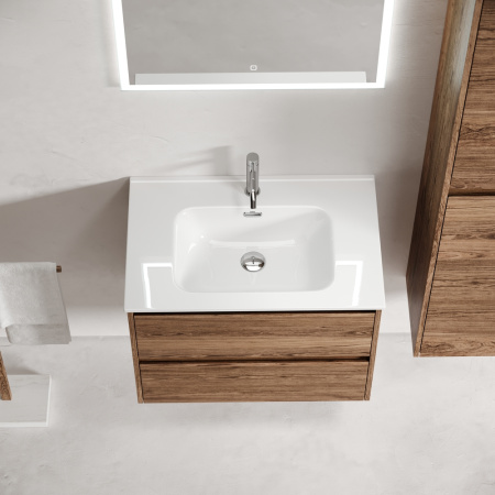 Тумба под раковину Sancos Libra LB60ECH дуб чарльстон фото