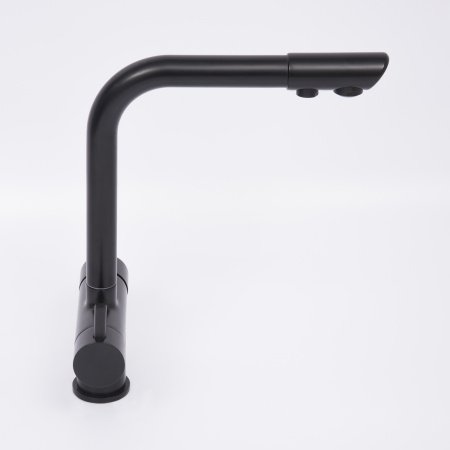 Смеситель для кухни под фильтр WasserKRAFT A8367 черный матовый фото