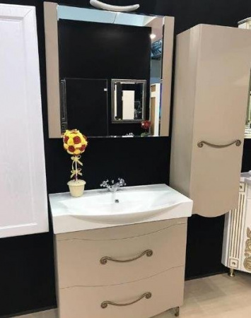 Тумба под раковину Bellezza Сесилия 85 капучино фото