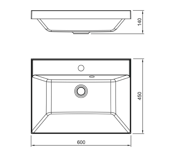 Раковина Style Line СС-00002469 60x45 серый шелк фото