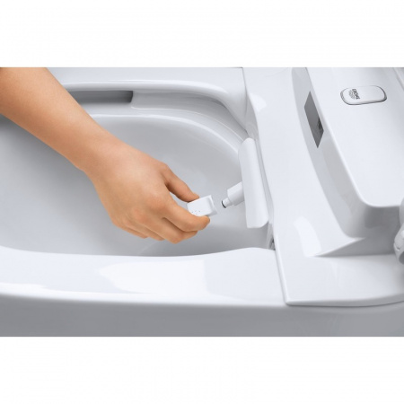 Комплект подвесной унитаз с биде и кнопкой Grohe Sensia Arena 124846 фото