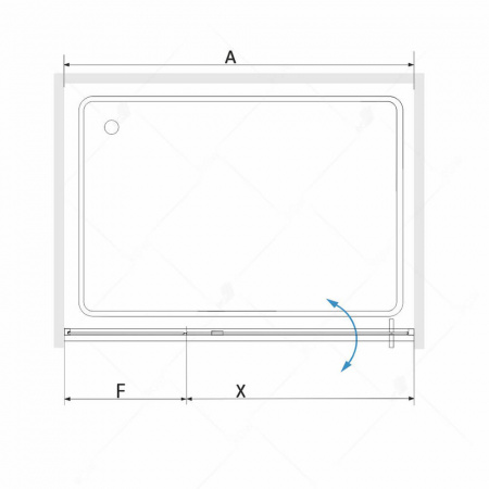 Душевая дверь RGW Stilvol SV-03 B 06320312-14 120 см фото