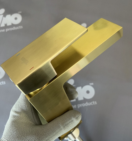 Смеситель для раковины Timo Selene 2061/17F золото матовое фото