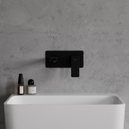 Cмеситель для раковины Omnires Parma PM7415BL черный фото