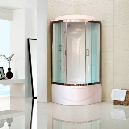 Душевая кабина Royal Bath ВК RB90BK1-T-CH 90x90 фото