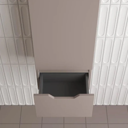 Пенал подвесной Style Line Остин ЛС-00002418 тауп темный фото