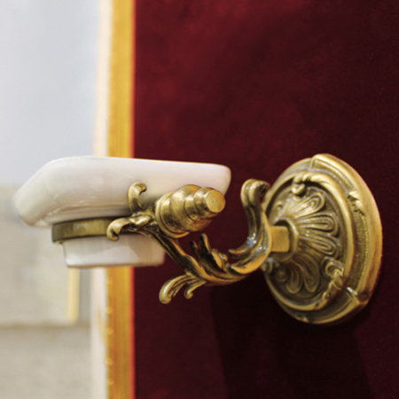 Мыльница настенная Art&Max Barocco AM-1786-Do-Ant античное золото фото