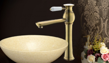 Высокий смеситель для раковины Oute T9010 T9011Q-1 фото