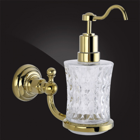 Дозатор для жидкого мыла Elghansa Praktic Gold PRK-472-Gold фото