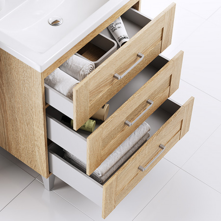 Тумба с раковиной Aqwella Фостер 80 FOS01083DS фото