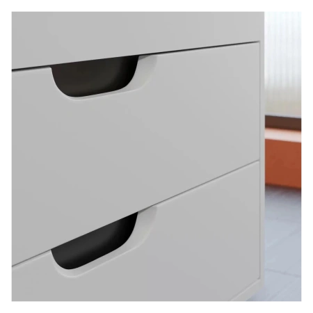 Тумба под раковину Uperwood Modul 80 2930205355 белая/графит фото