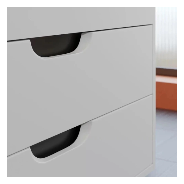 Тумба под раковину Uperwood Modul 80 2930205355 белая/графит фото