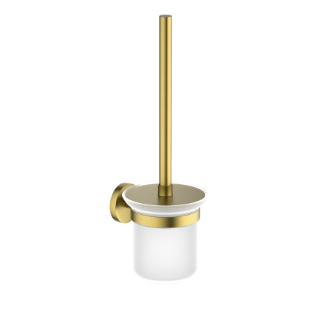 Ершик для унитаза подвесной Timo Saona 13061/20 Золото шлифованное фото