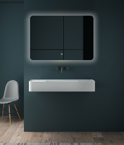 Зеркало с подсветкой Vincea LED VLM-3BE800 c сенсорным выключателем и диммером 80x60 фото