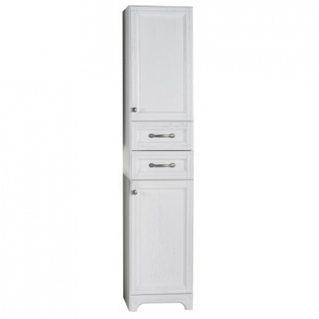 Шкаф-пенал ASB-Woodline Берта 40/2 10142 белый фото