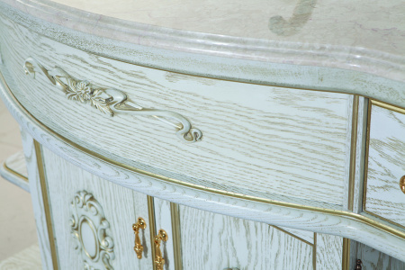 Тумба под раковину Bellezza Аврора 115 белая фото