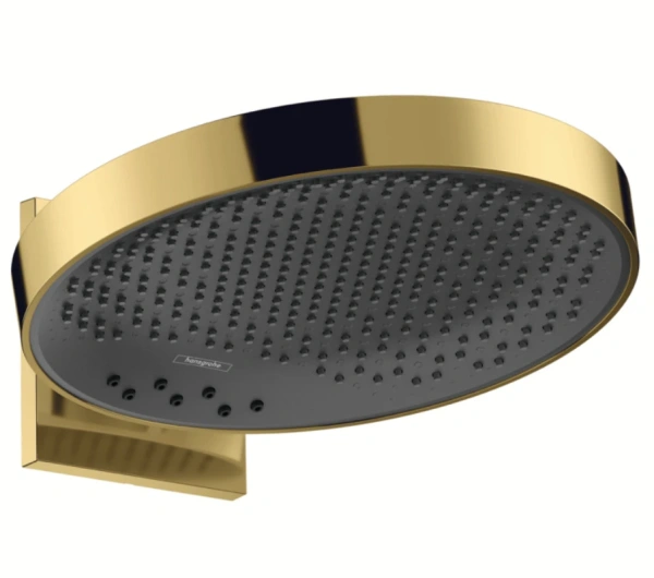 Верхний тропический душ Hansgrohe Rainfinity 360 3jet 26234990 полированное золото фото