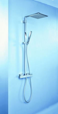 Душевая система (стойка) с термостатом Grohe Grohtherm Cube 26087000 фото